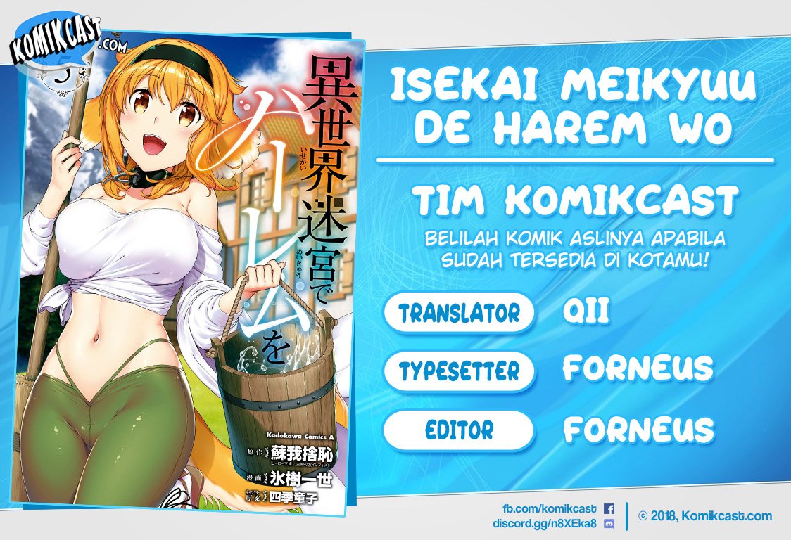 Isekai Meikyuu de Harem o Chap 31 - Next Chap 32