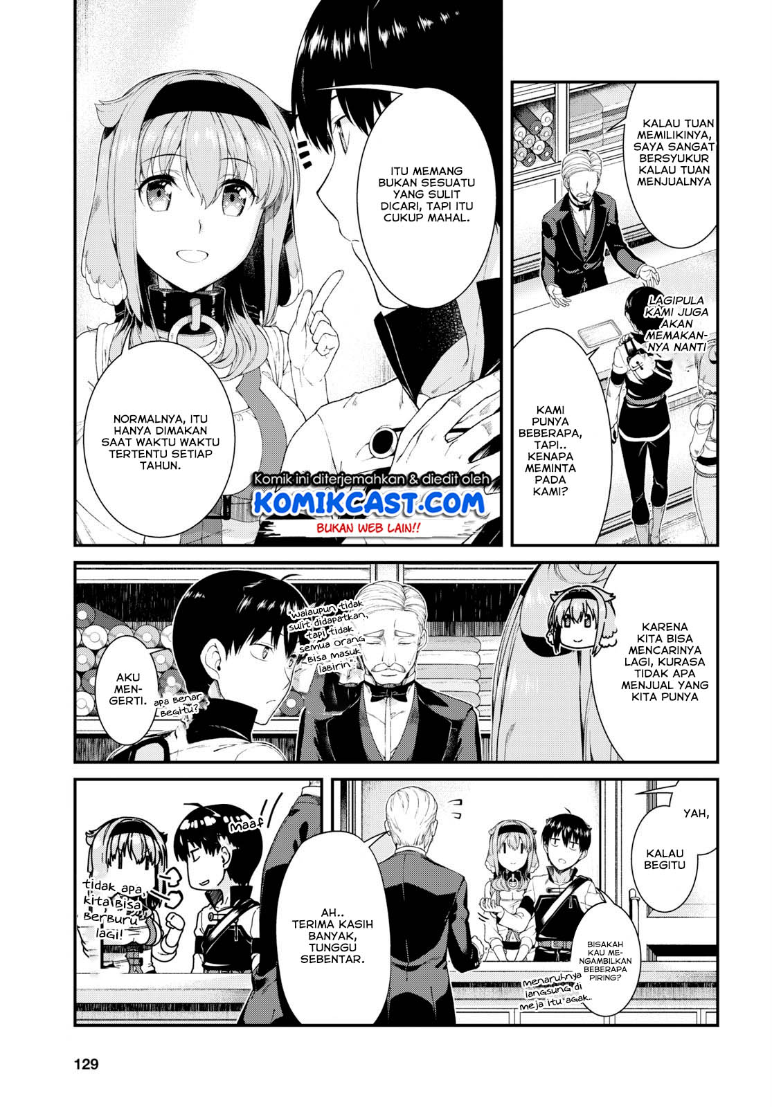 Isekai Meikyuu de Harem o Chap 35 - Next Chap 36