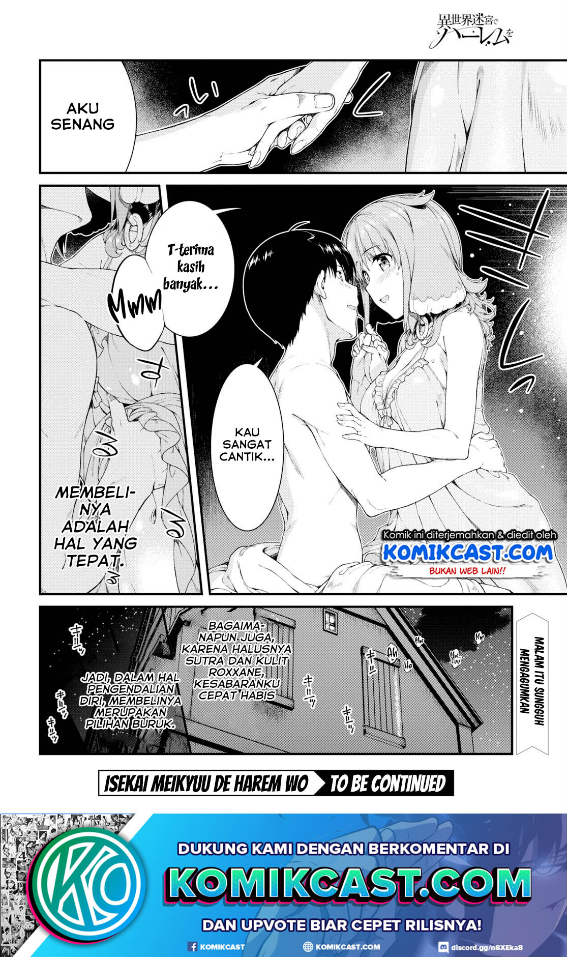 Isekai Meikyuu de Harem o Chap 35 - Next Chap 36