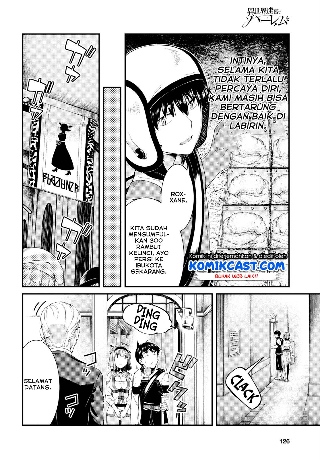 Isekai Meikyuu de Harem o Chap 35 - Next Chap 36