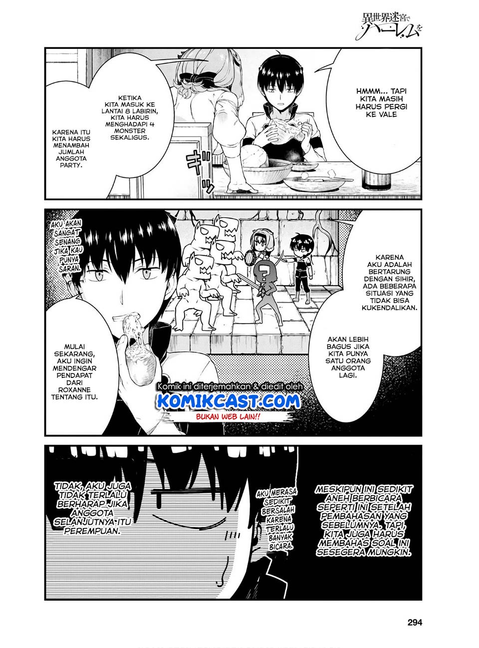 Isekai Meikyuu de Harem o Chap 37 - Next Chap 38