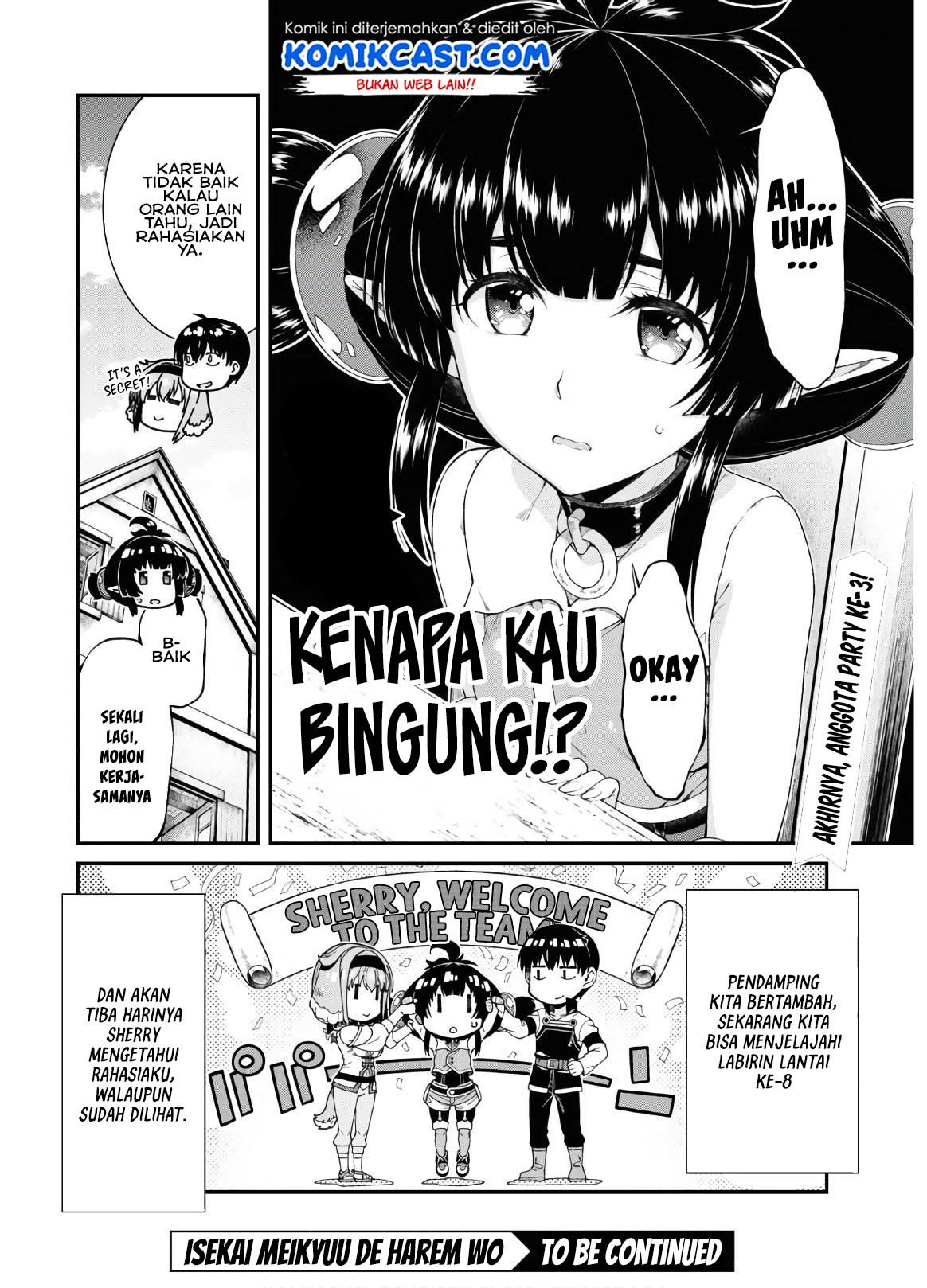 Isekai Meikyuu de Harem o Chap 38 - Next Chap 39