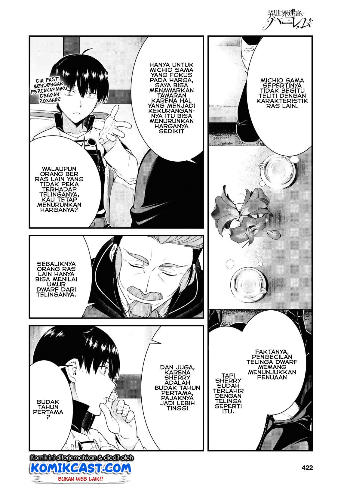 Isekai Meikyuu de Harem o Chap 38 - Next Chap 39