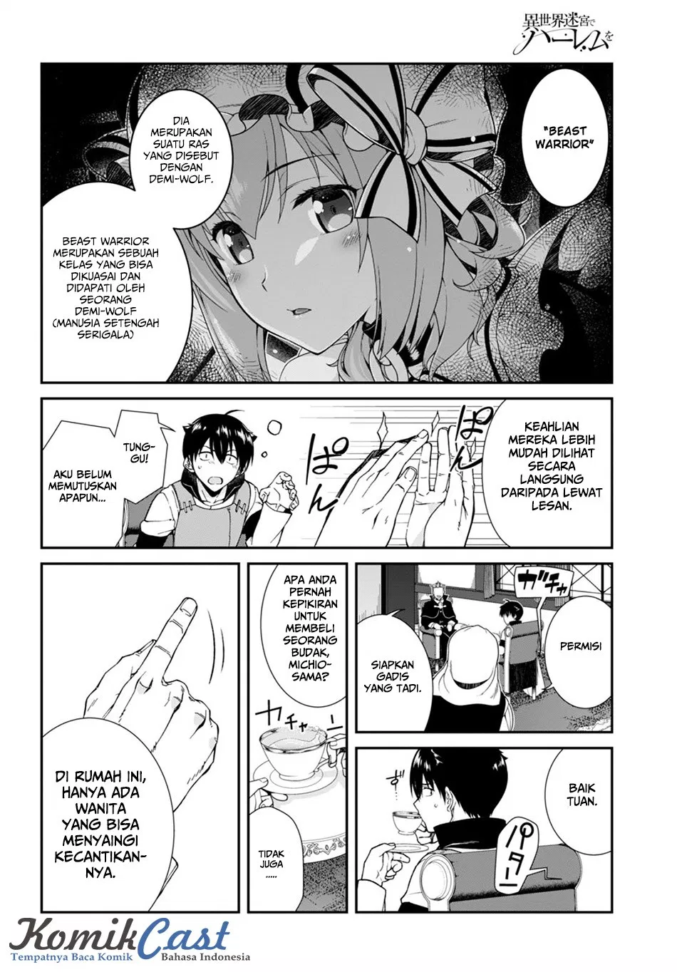 Isekai Meikyuu de Harem o Chap 4 - Next Chap 5