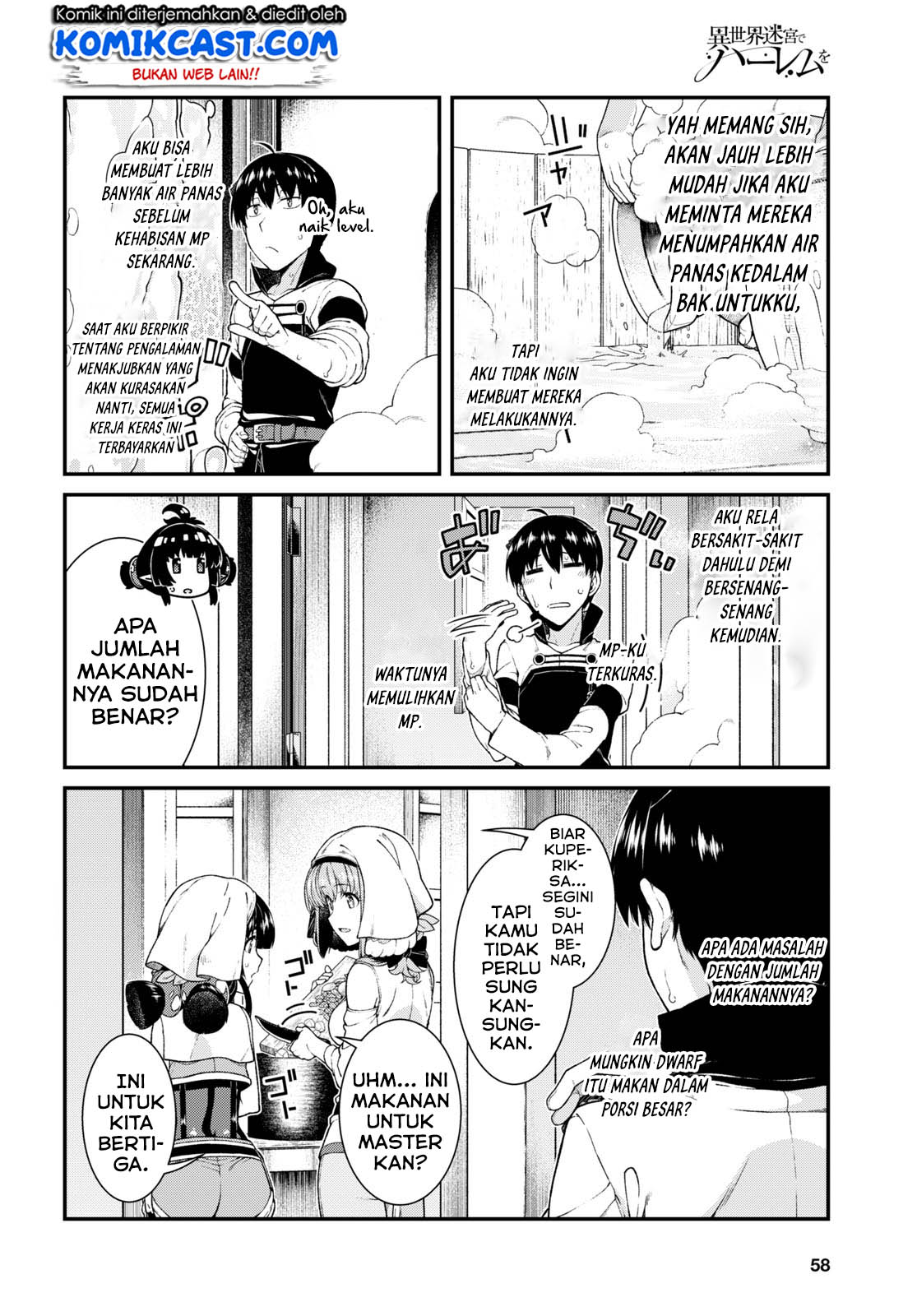 Isekai Meikyuu de Harem o Chap 40 - Next Chap 41