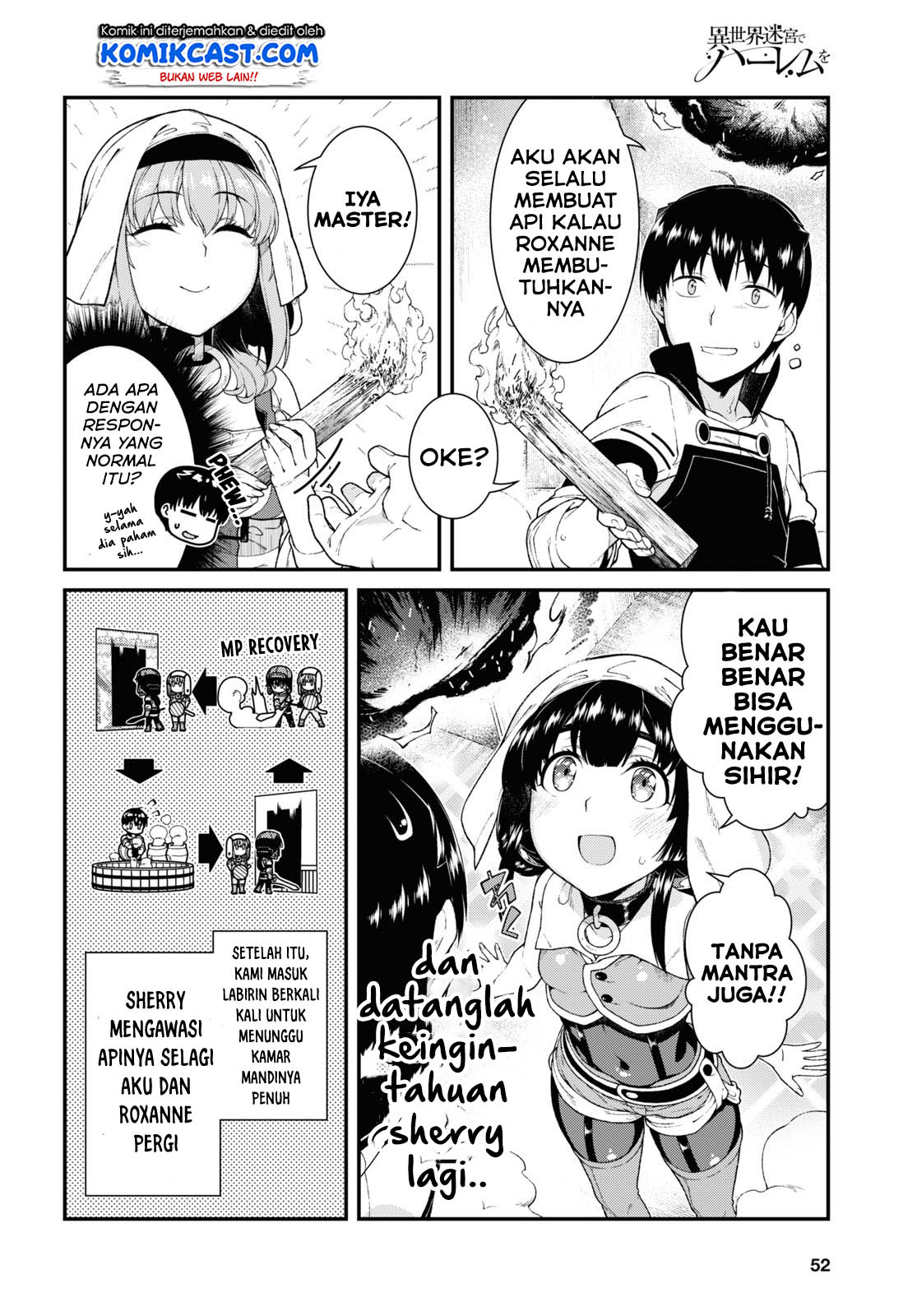 Isekai Meikyuu de Harem o Chap 41 - Next Chap 42