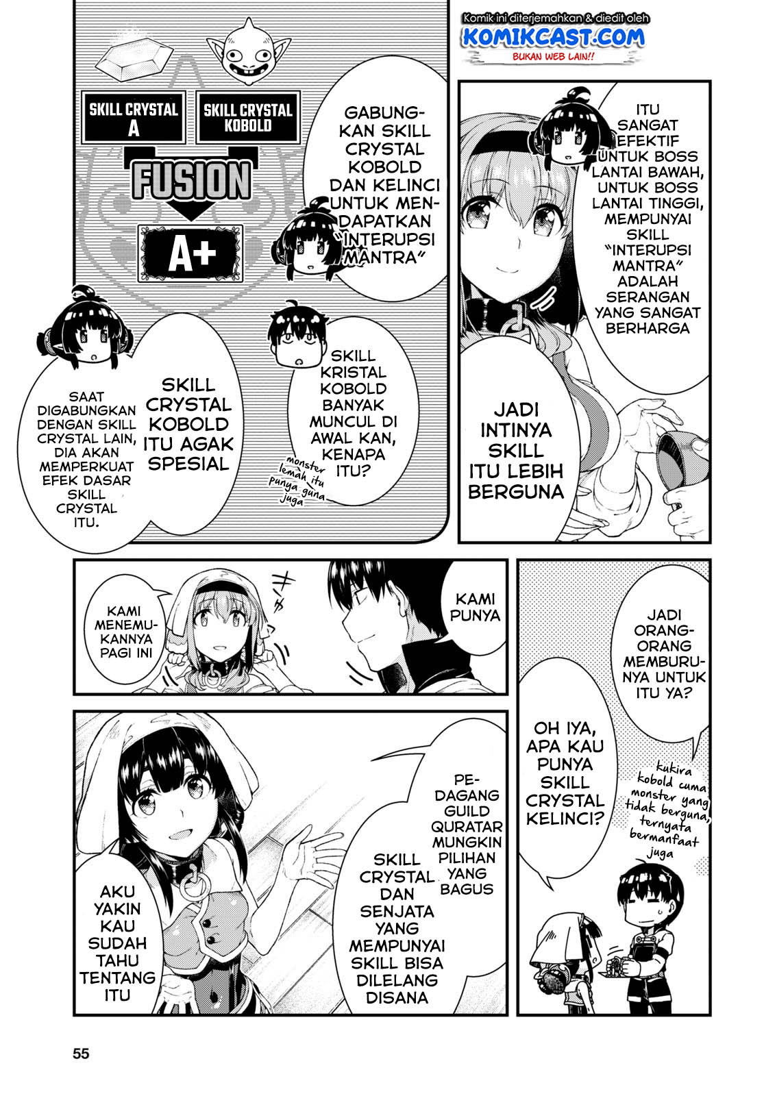 Isekai Meikyuu de Harem o Chap 41 - Next Chap 42