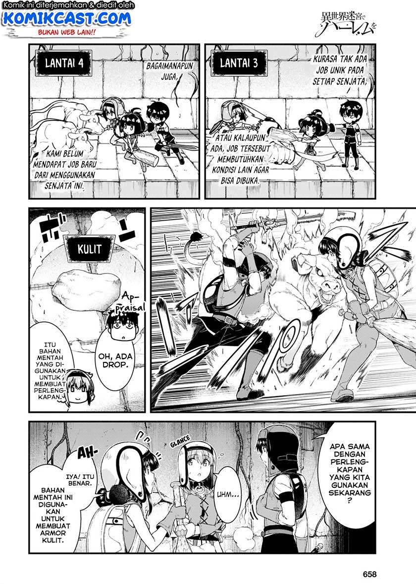 Isekai Meikyuu de Harem o Chap 45 - Next Chap 46