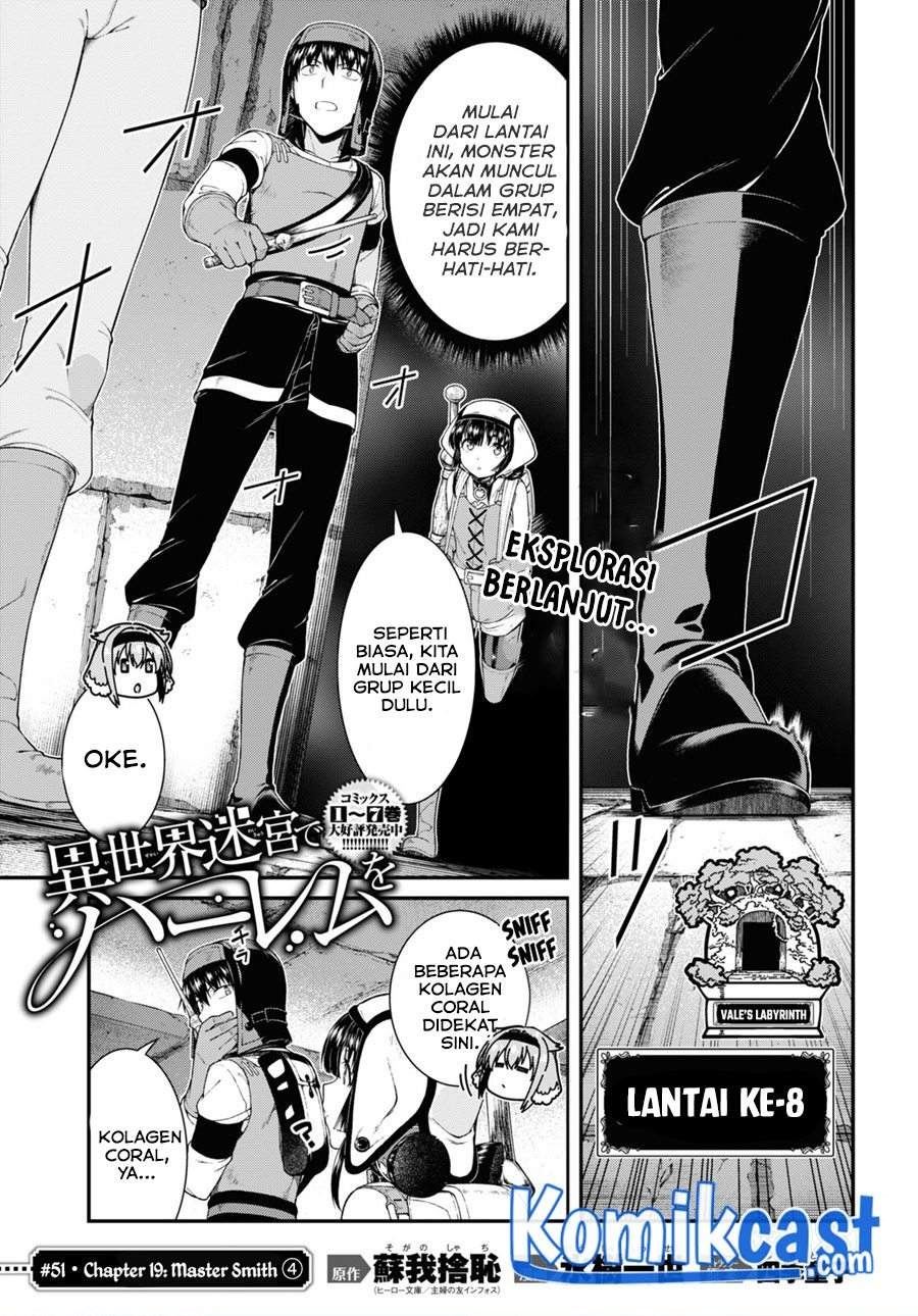 Isekai Meikyuu de Harem o Chap 51 - Next Chap 52