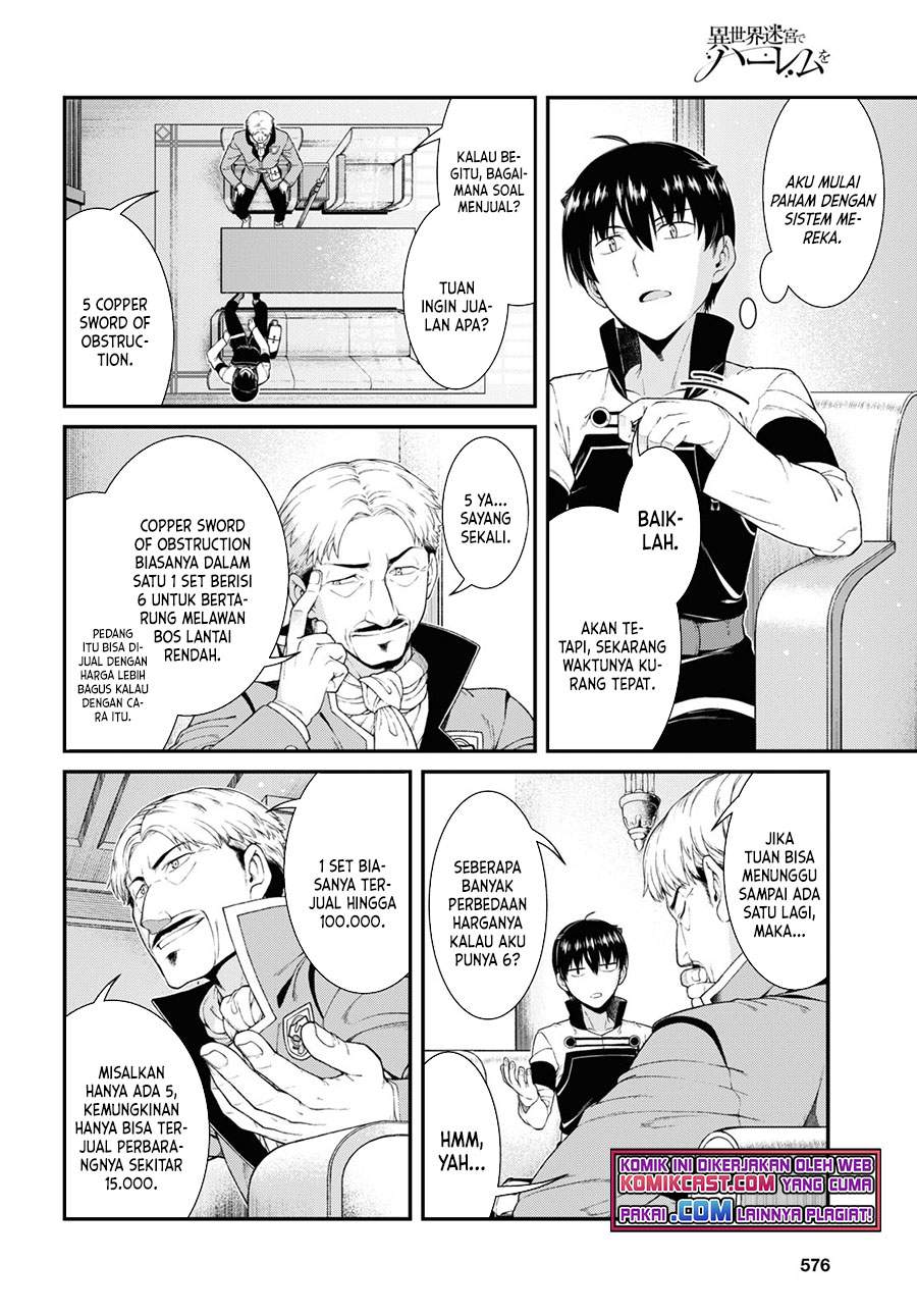 Isekai Meikyuu de Harem o Chap 52 - Next Chap 53