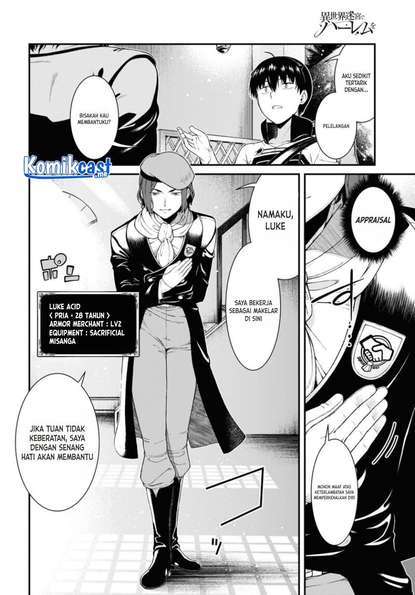 Isekai Meikyuu de Harem o Chap 57 - Next Chap 58
