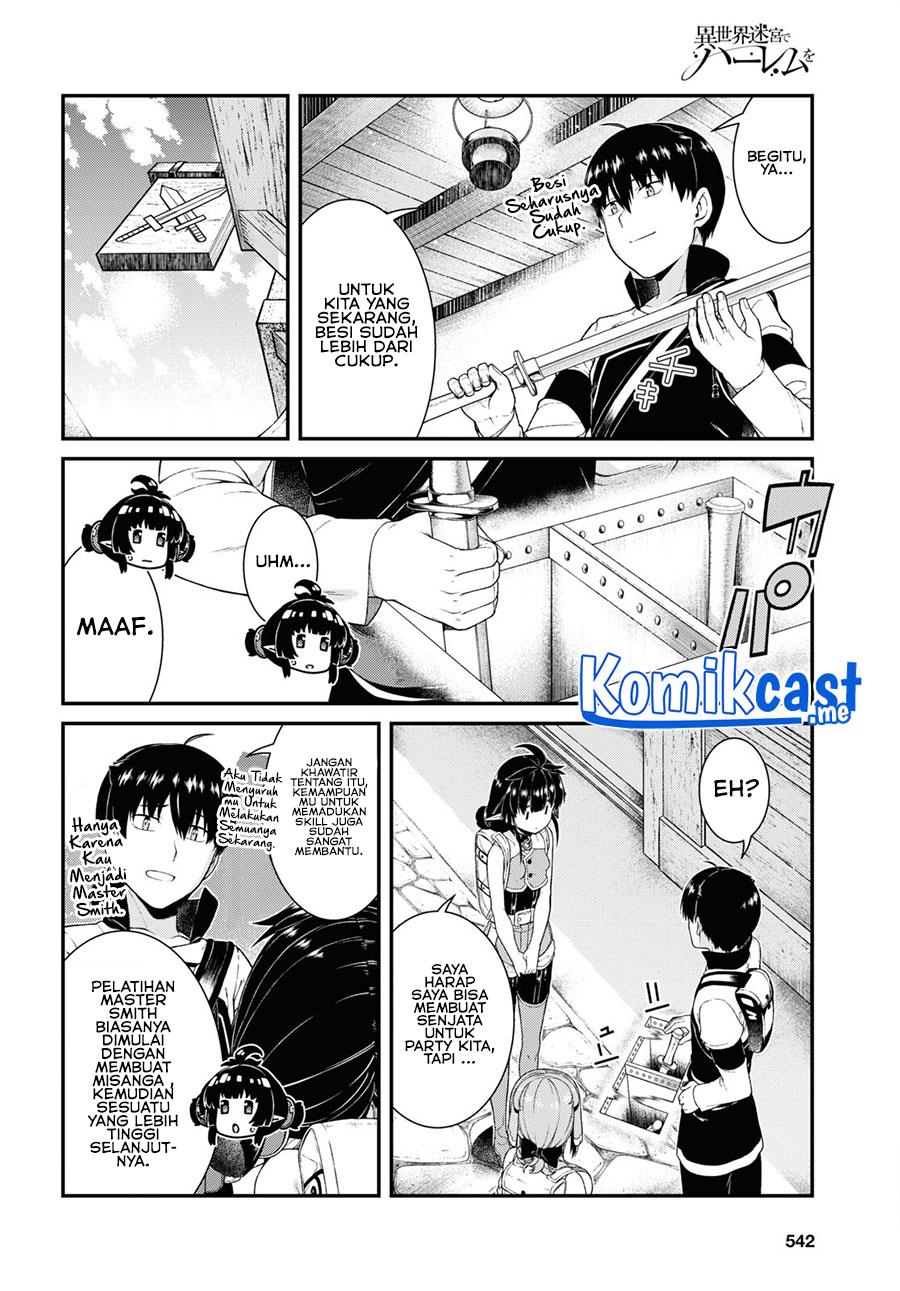 Isekai Meikyuu de Harem o Chap 58 - Next Chap 59