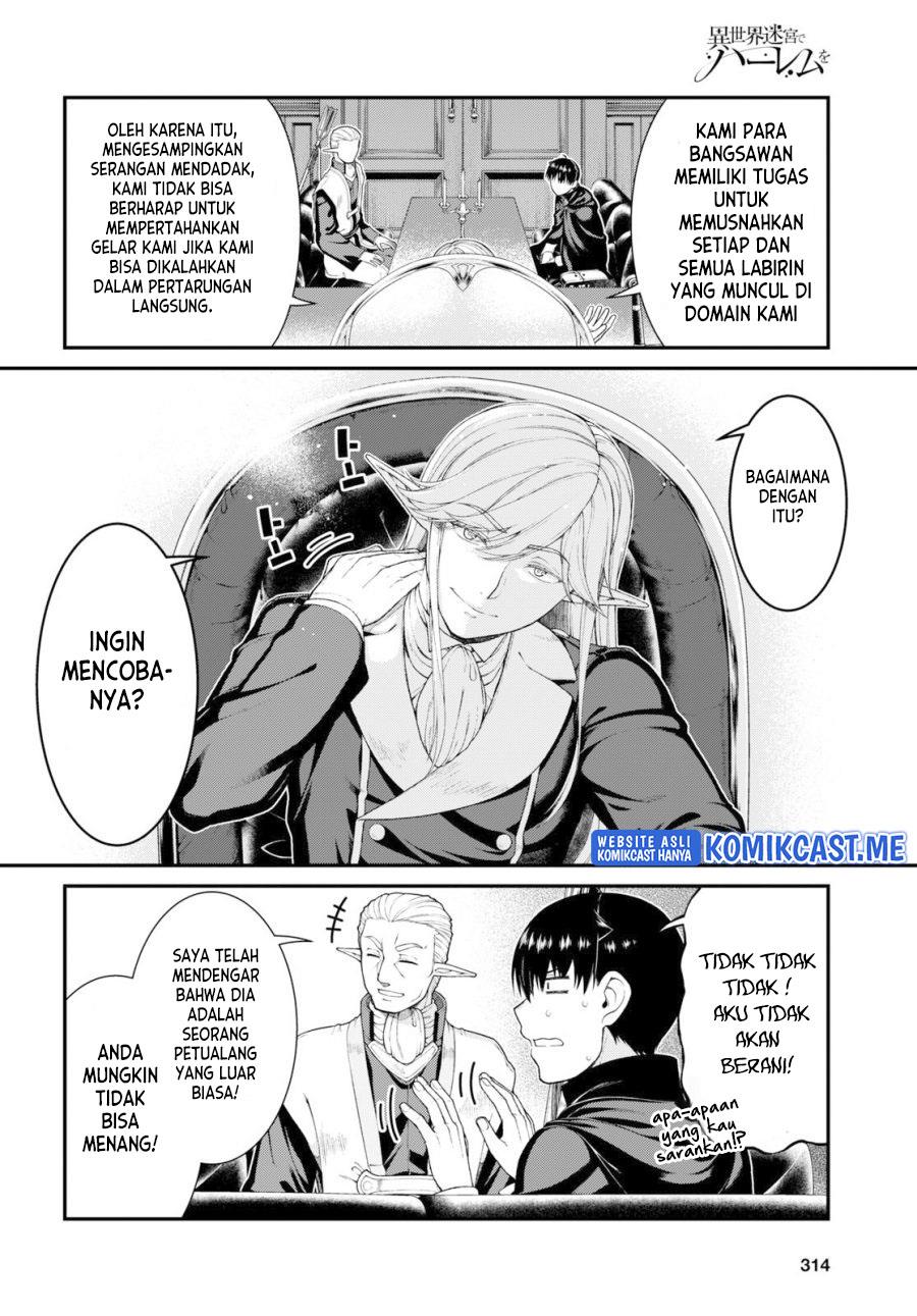 Isekai Meikyuu de Harem o Chap 64 - Next Chap 65