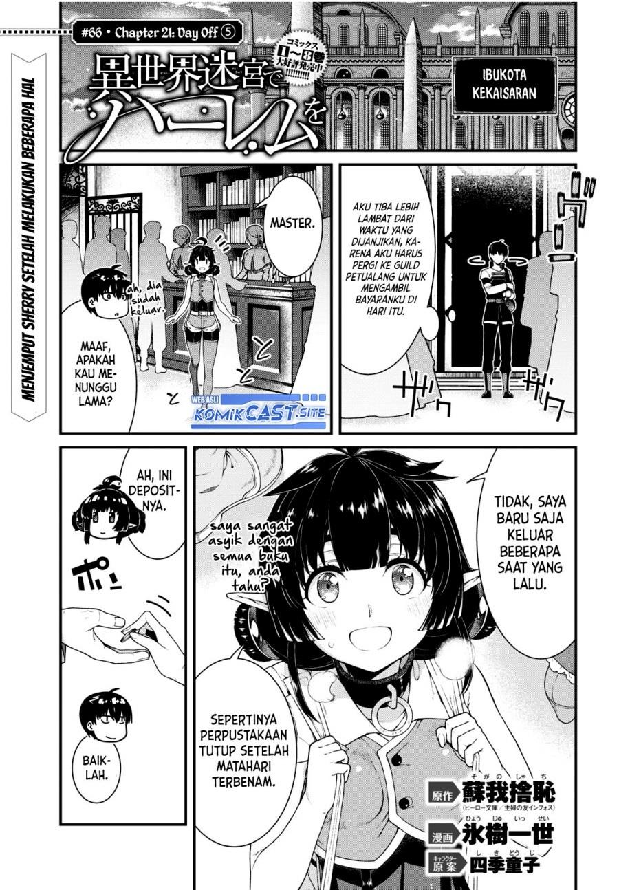 Isekai Meikyuu de Harem o Chap 66 - Next Chap 67