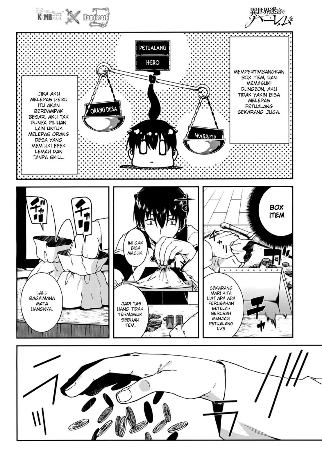 Isekai Meikyuu de Harem o Chap 7 - Next Chap 8