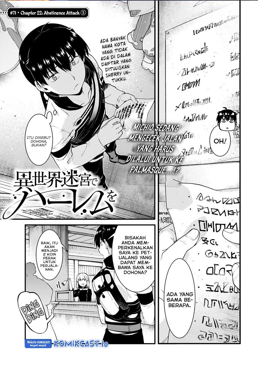 Isekai Meikyuu de Harem o Chap 71 - Next Chap 72