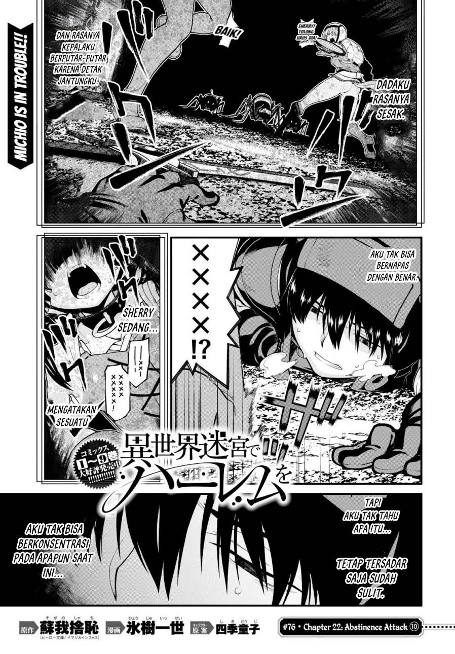 Isekai Meikyuu de Harem o Chap 76 - Next Chap 77