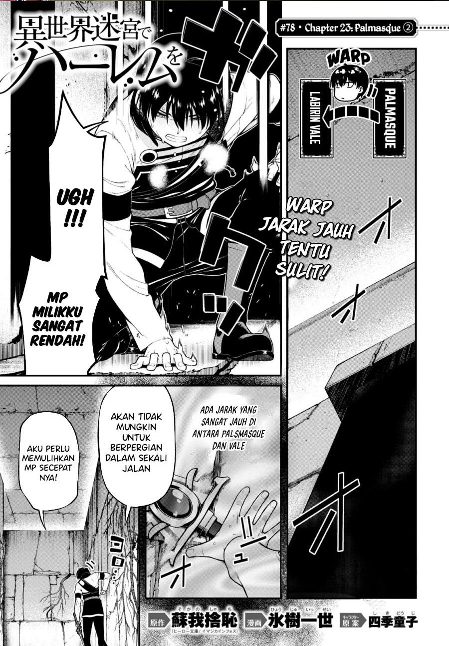 Isekai Meikyuu de Harem o Chap 78 - Next Chap 79