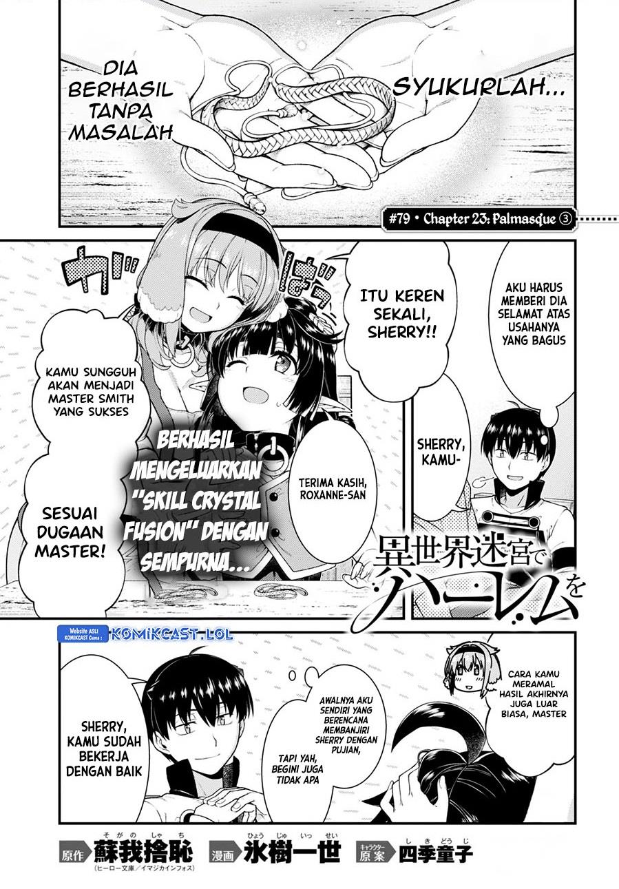 Isekai Meikyuu de Harem o Chap 79 - Next Chap 80