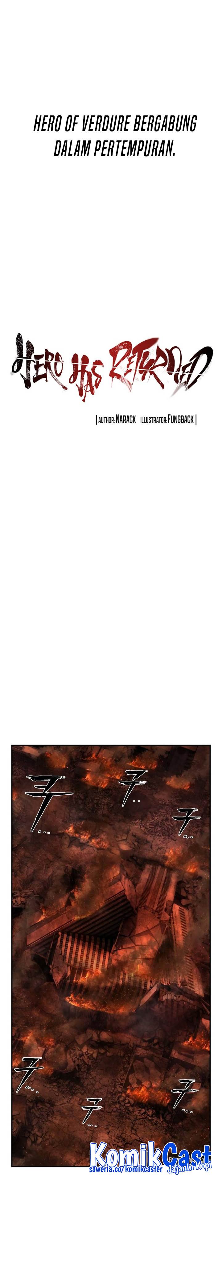 Hero Has Returned Chap 135 - Next Chap 136