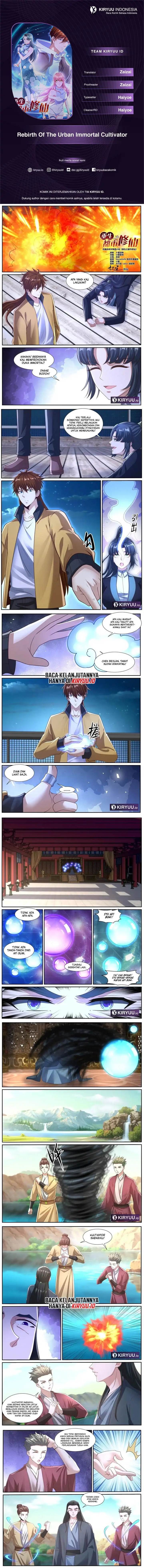 Rebirth of the Urban Immortal Cultivator Chap 1033 - Next Chap 1034