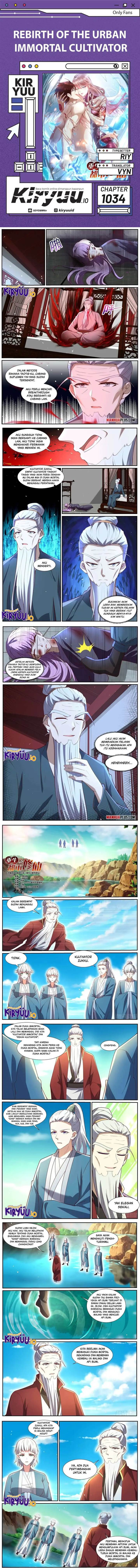 Rebirth of the Urban Immortal Cultivator Chap 1034 - Next Chap 1035