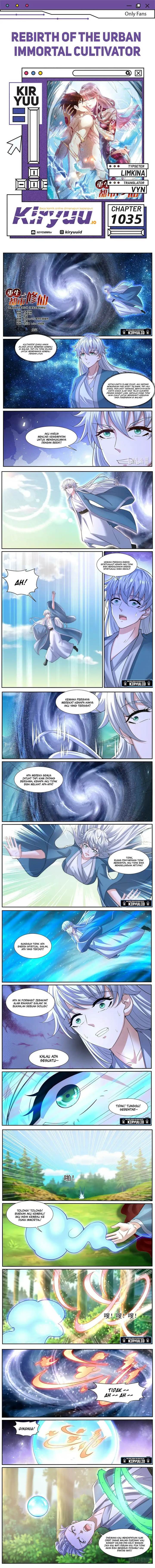 Rebirth of the Urban Immortal Cultivator Chap 1035 - Next Chap 1036