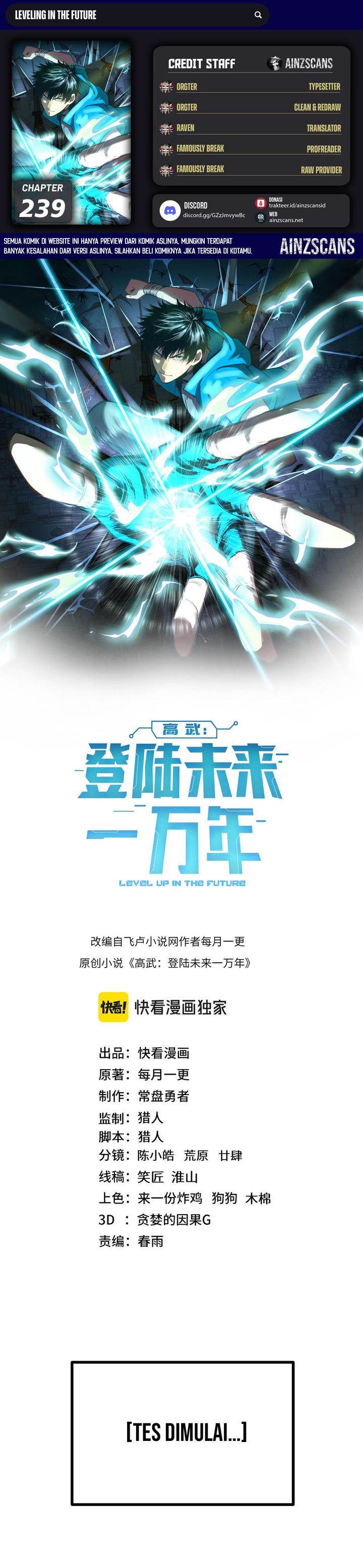 Leveling In The Future Chap 239 - Next Chap 240