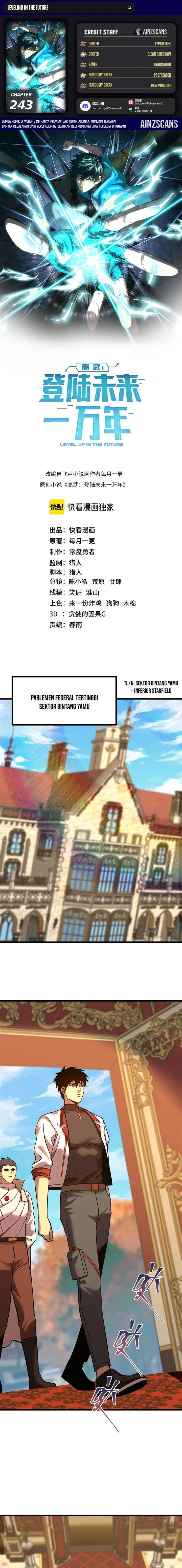 Leveling In The Future Chap 243 - Next Chap 244