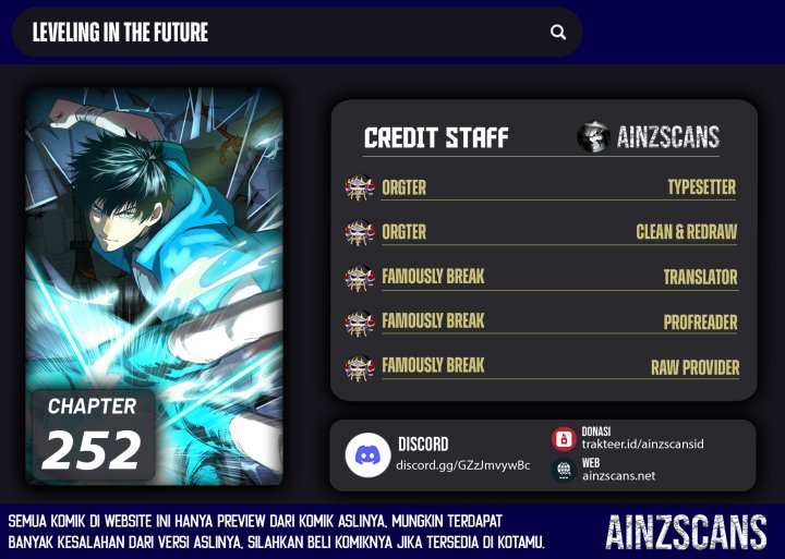 Leveling In The Future Chap 252 - Next Chap 253