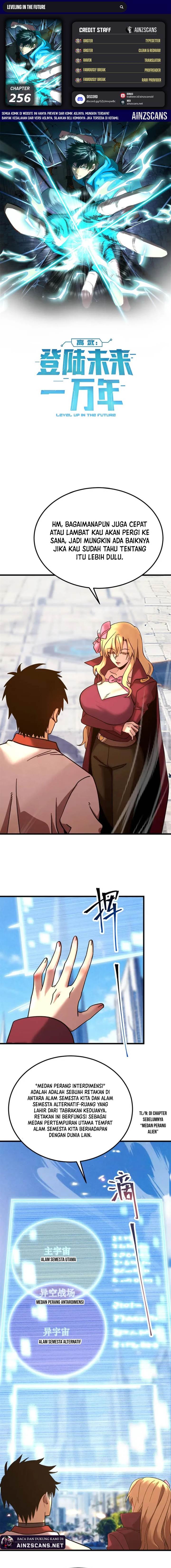 Leveling In The Future Chap 256 - Next Chap 257