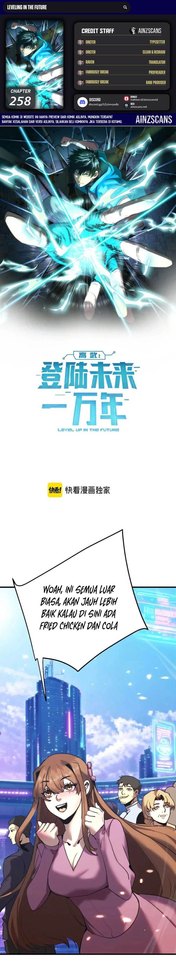 Leveling In The Future Chap 258 - Next Chap 259