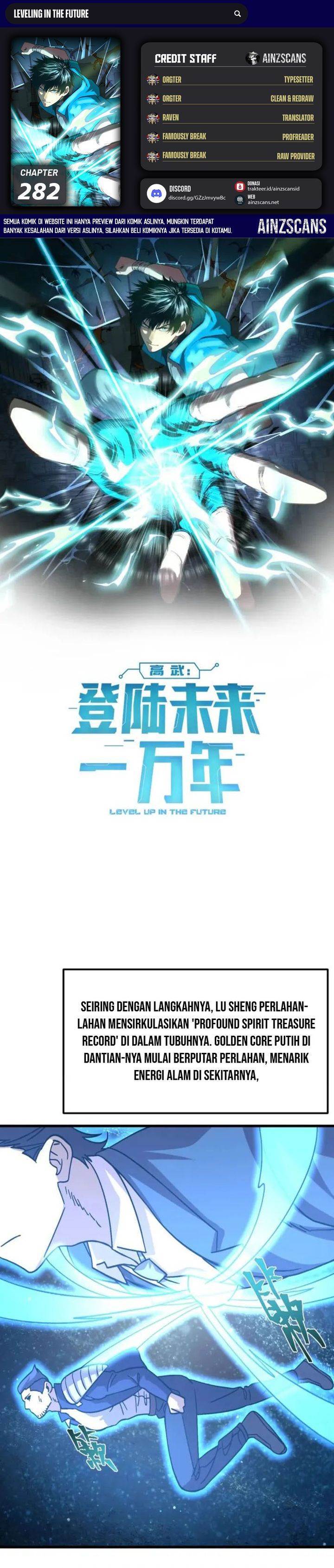 Leveling In The Future Chap 282 - Next Chap 283