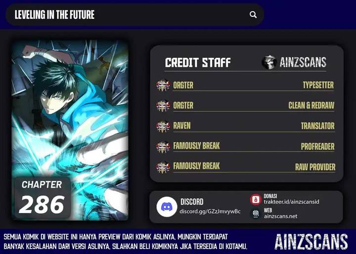 Leveling In The Future Chap 286 - Next Chap 287