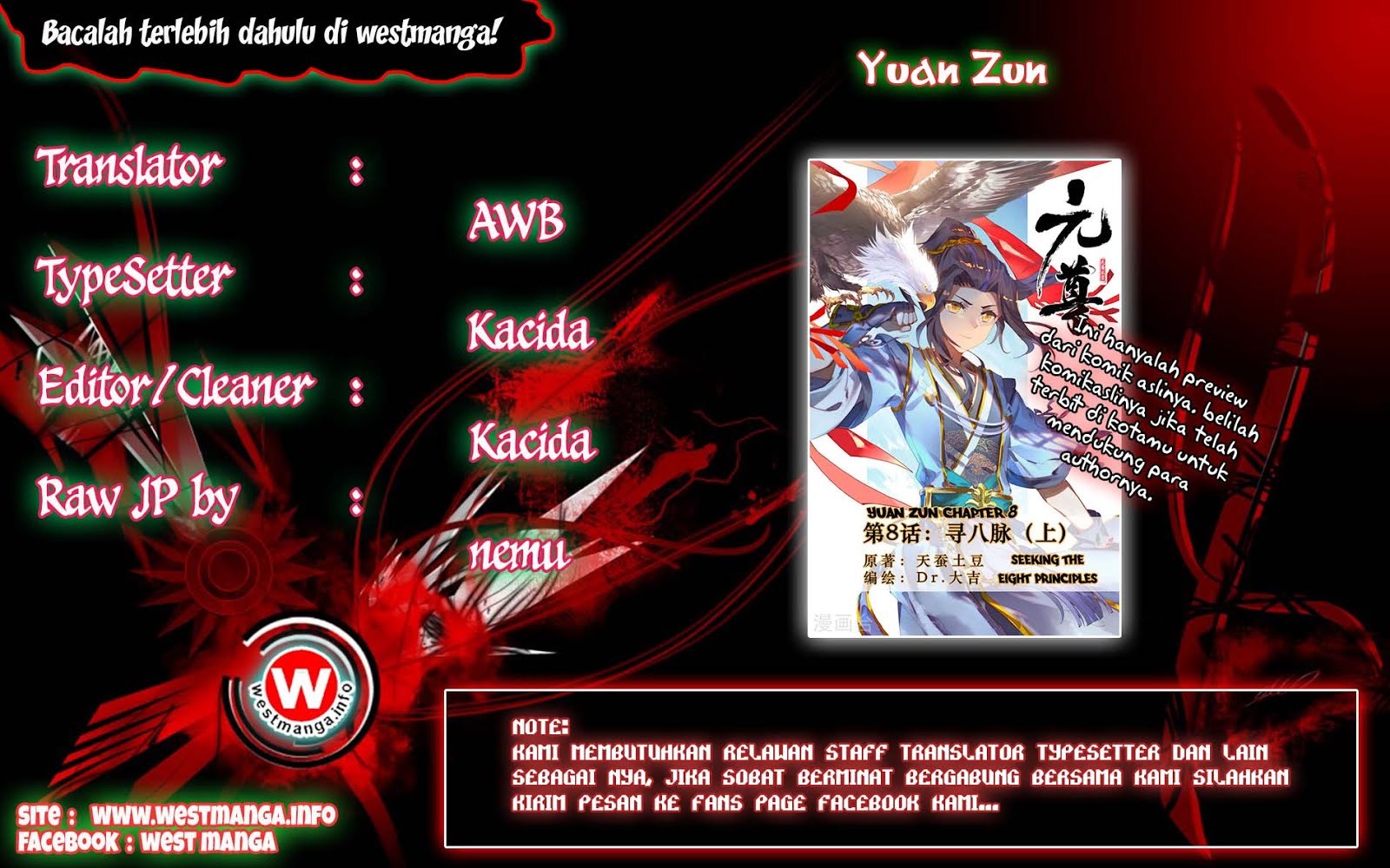 Yuan Zun Chap 608 - Next Chap 609