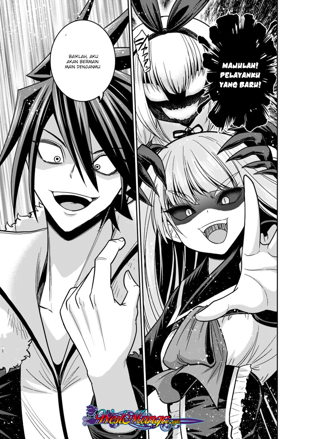 Kujibiki Tokushou Musou Harem-ken Chap 11.1 - Next Chap 12.1