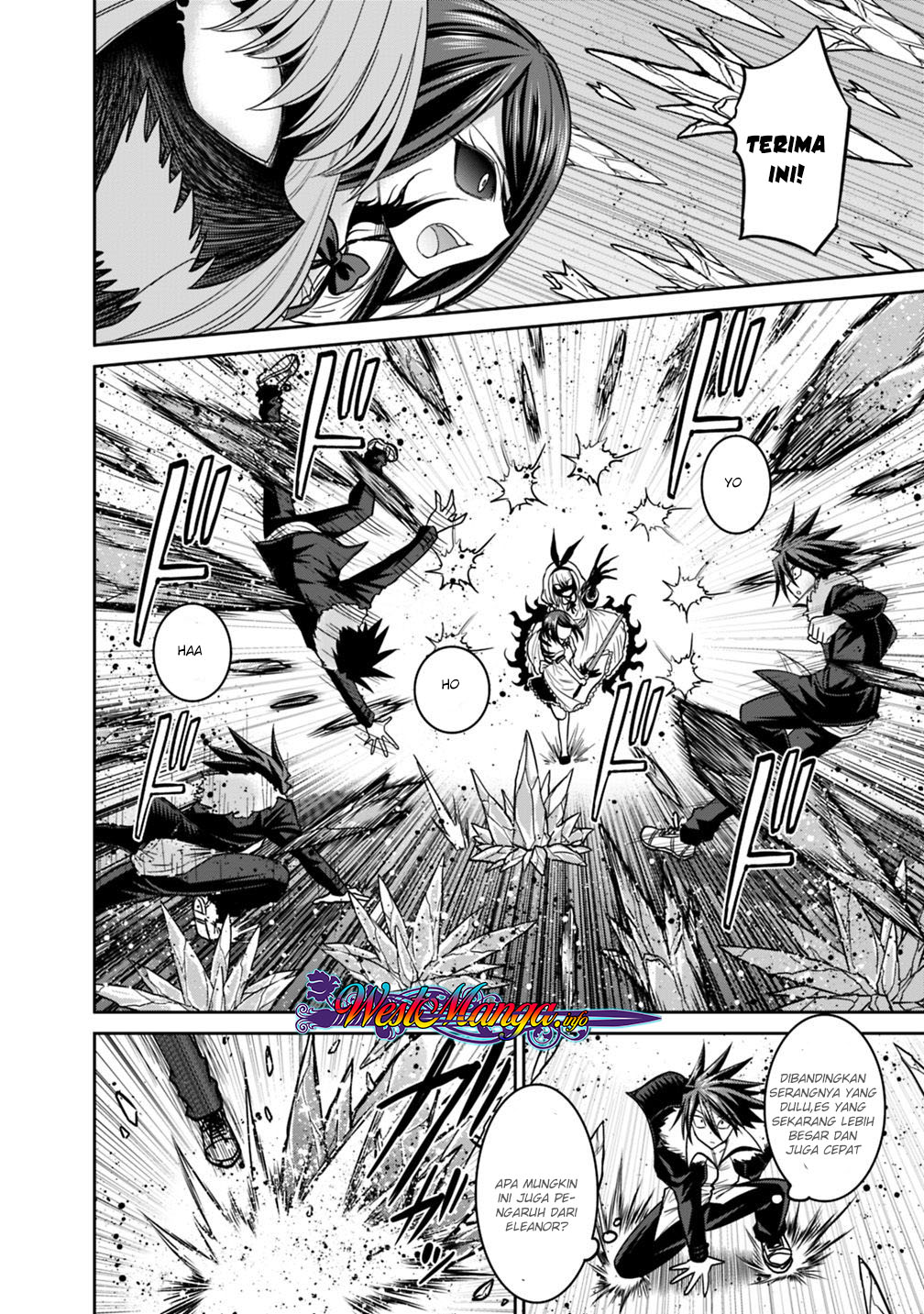 Kujibiki Tokushou Musou Harem-ken Chap 11.1 - Next Chap 12.1