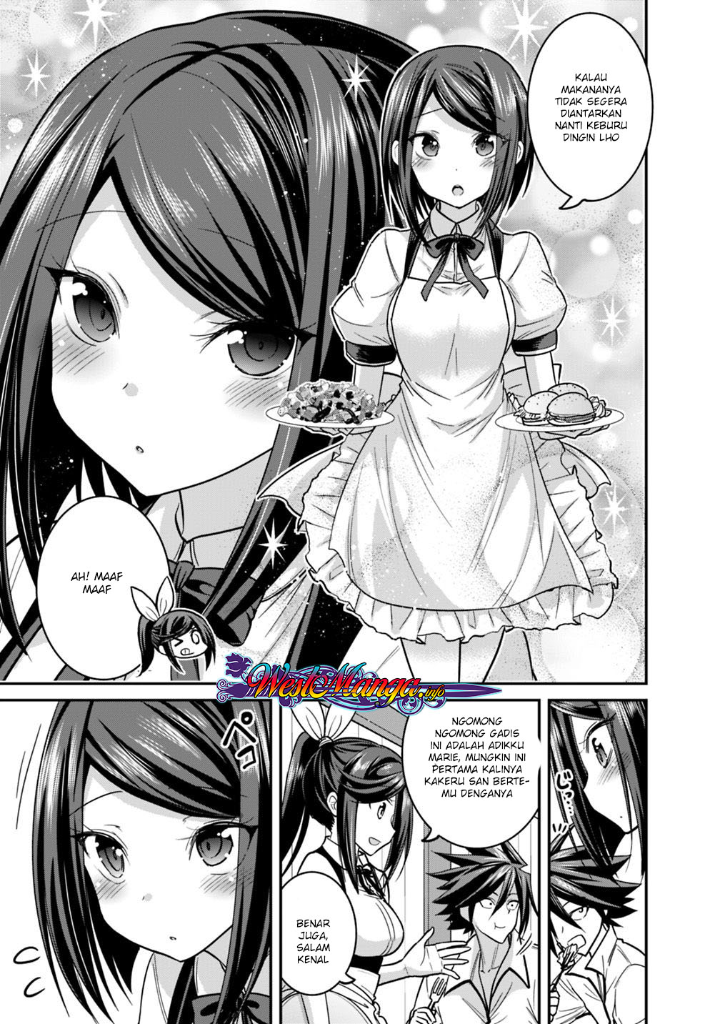 Kujibiki Tokushou Musou Harem-ken Chap 11.1 - Next Chap 12.1
