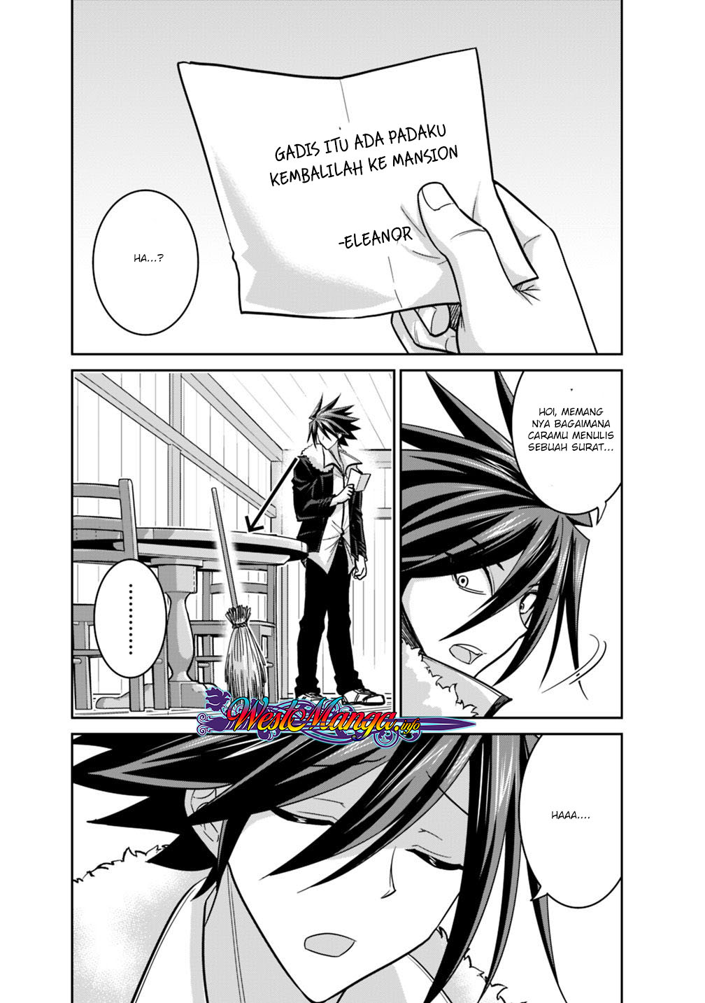 Kujibiki Tokushou Musou Harem-ken Chap 11.1 - Next Chap 12.1