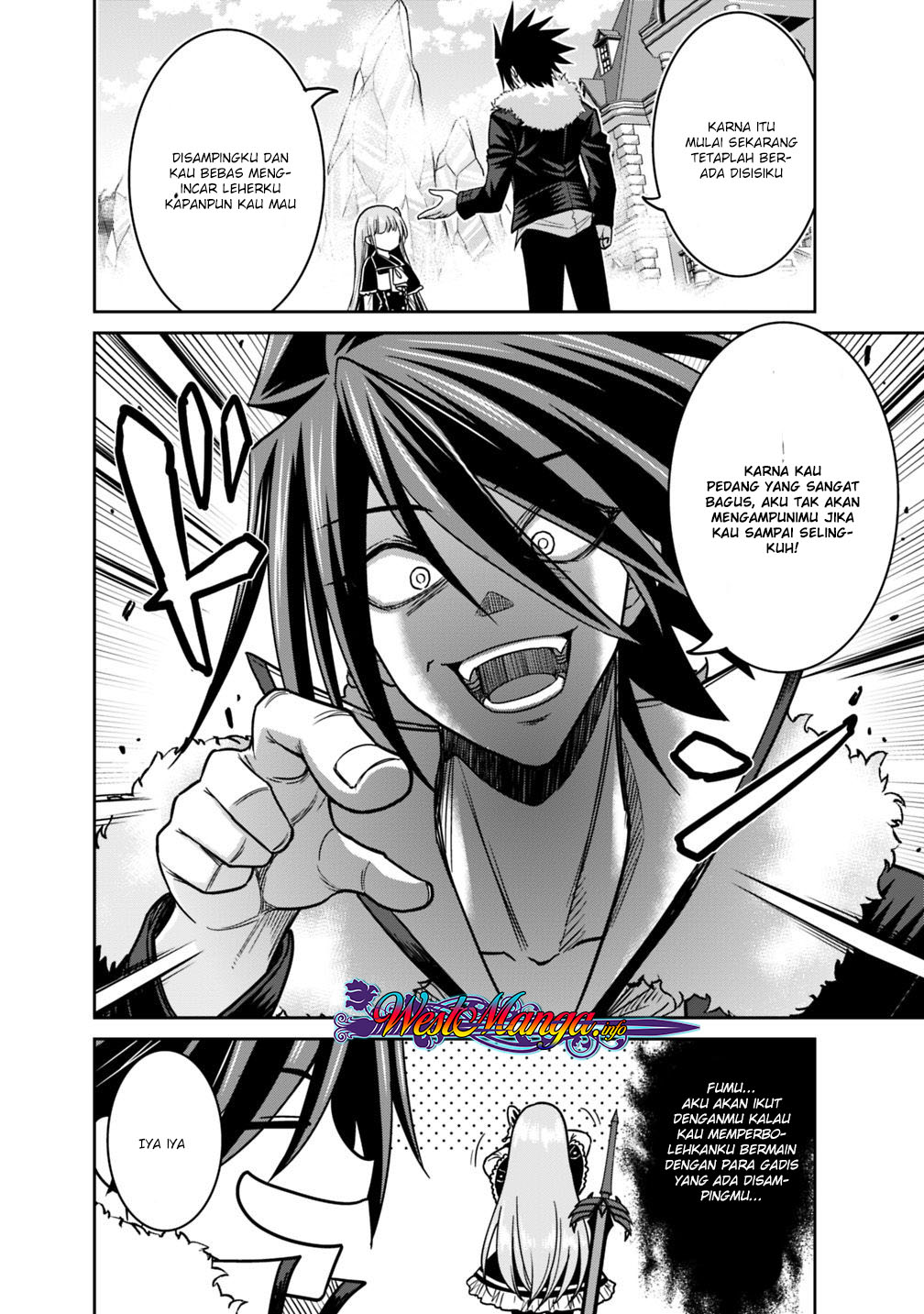 Kujibiki Tokushou Musou Harem-ken Chap 12.1 - Next Chap 13.1