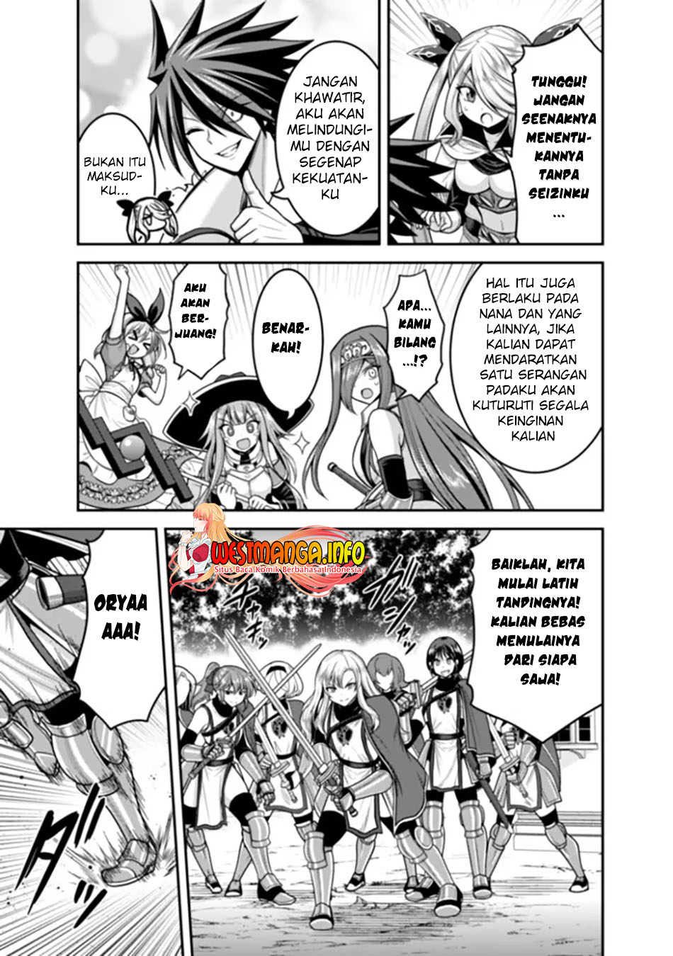 Kujibiki Tokushou Musou Harem-ken Chap 37.2 - Next Chap 38.2