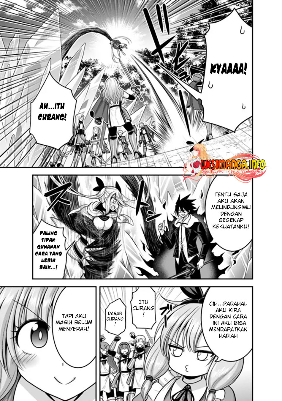 Kujibiki Tokushou Musou Harem-ken Chap 38.1 - Next Chap 39.1