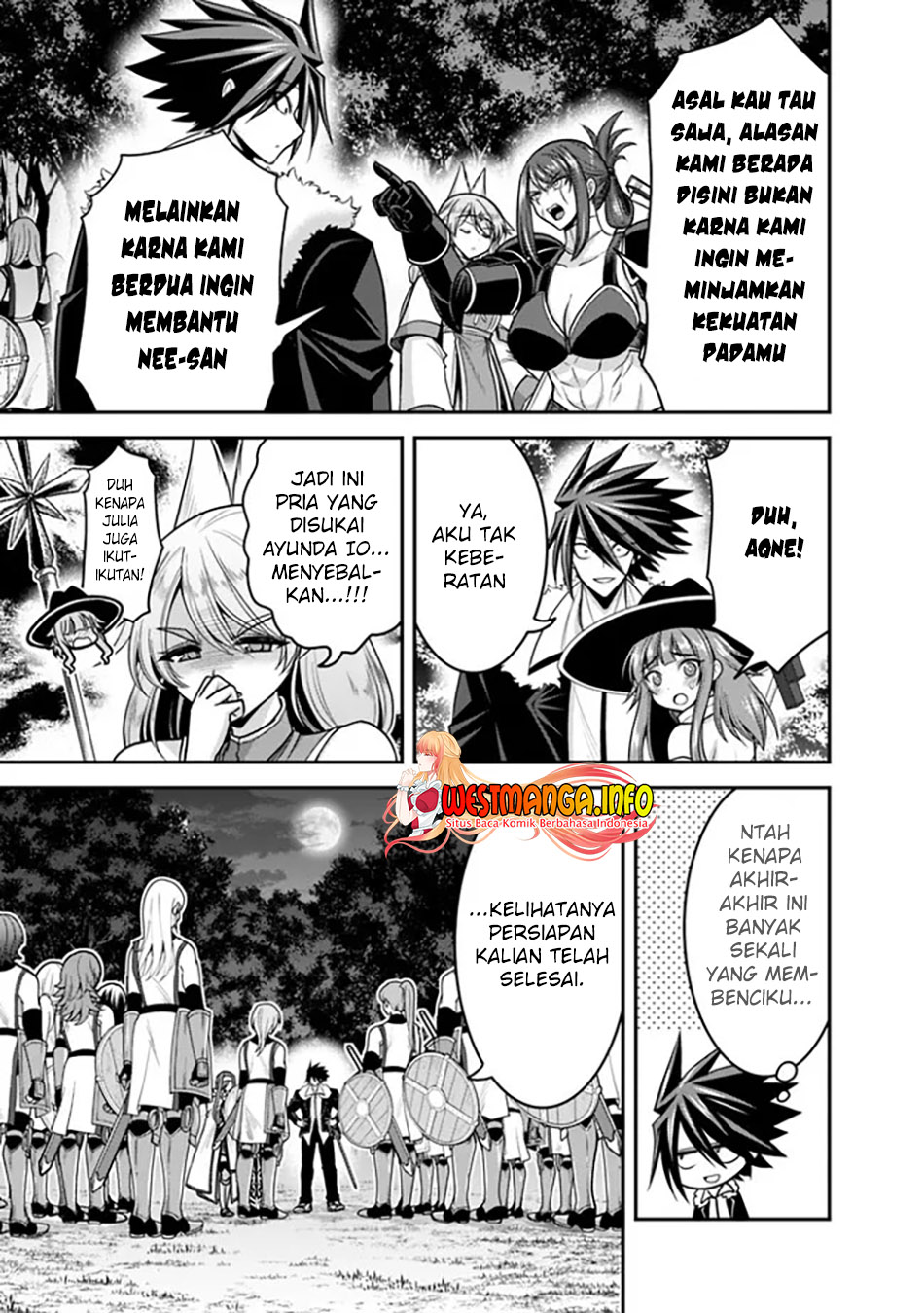 Kujibiki Tokushou Musou Harem-ken Chap 41.1 - Next Chap 42.1