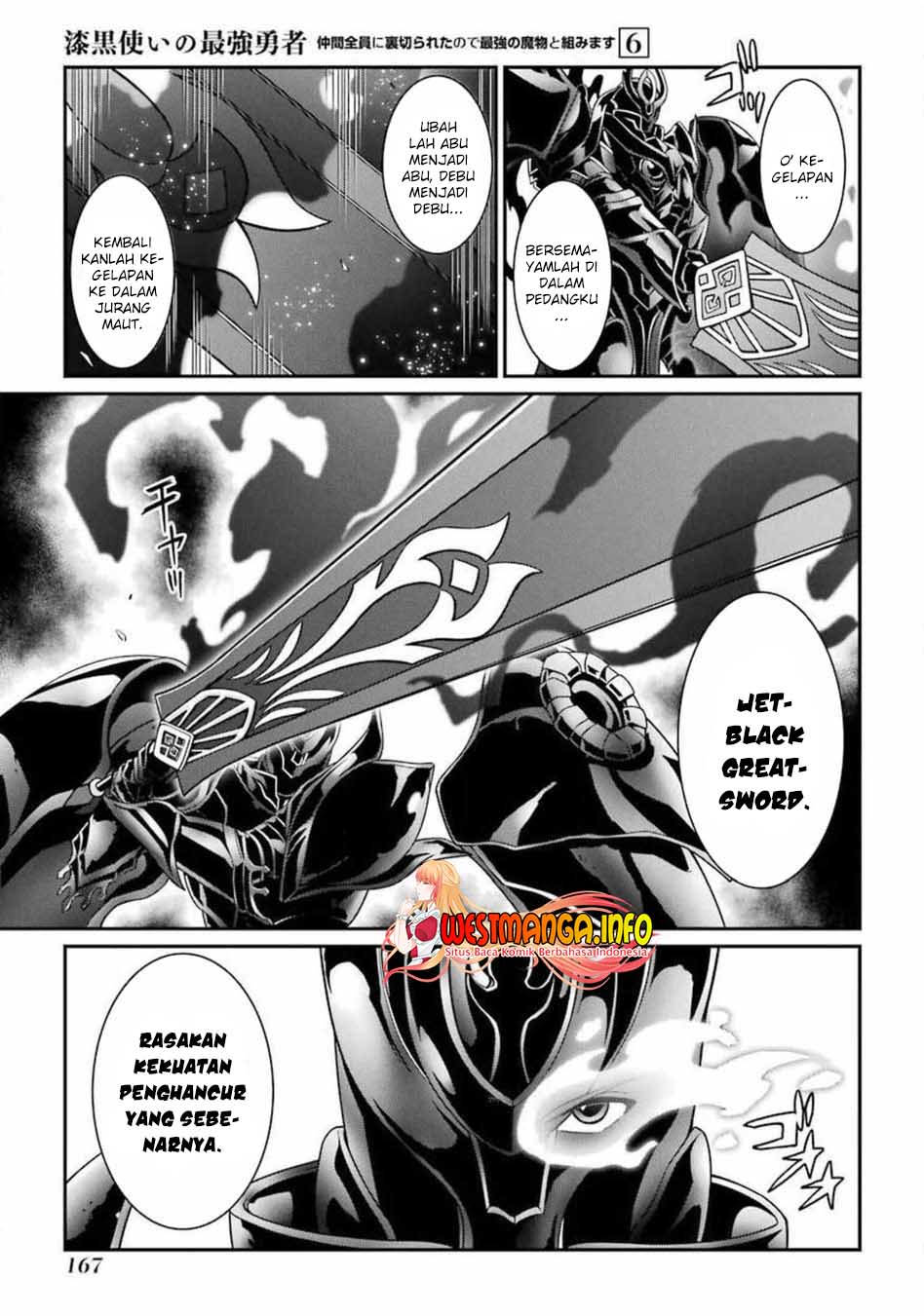 Shikkoku Tsukai no Saikyo Yusha Nakama Zen’in ni Uragira Retanode Saikyo no Mamono Chap 31.2 - Next Chap 32.2