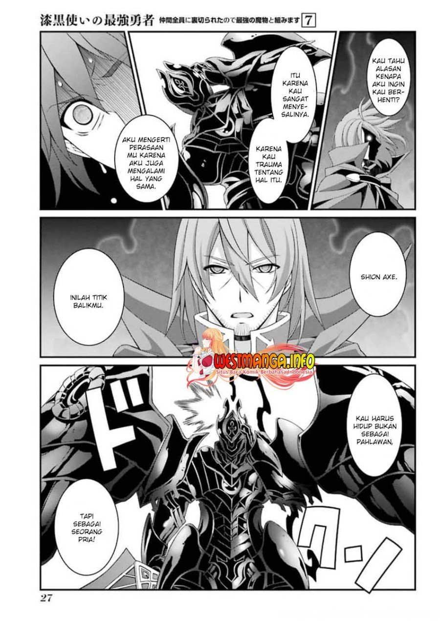 Shikkoku Tsukai no Saikyo Yusha Nakama Zen’in ni Uragira Retanode Saikyo no Mamono Chap 32 - Next Chap 33