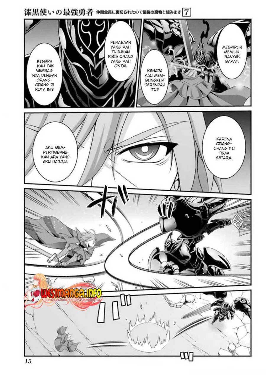 Shikkoku Tsukai no Saikyo Yusha Nakama Zen’in ni Uragira Retanode Saikyo no Mamono Chap 32 - Next Chap 33