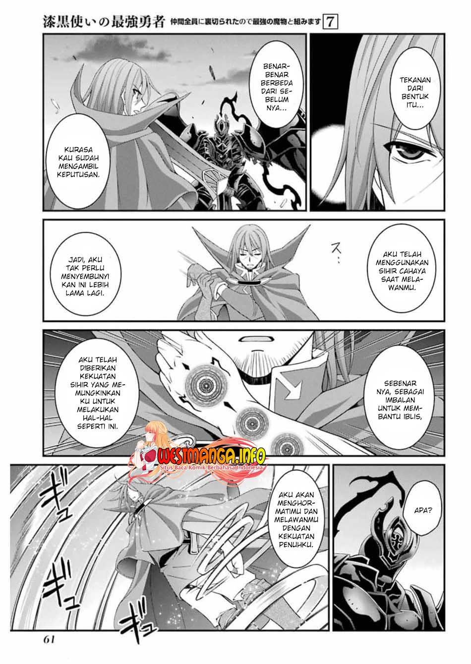 Shikkoku Tsukai no Saikyo Yusha Nakama Zen’in ni Uragira Retanode Saikyo no Mamono Chap 33 - Next Chap 34