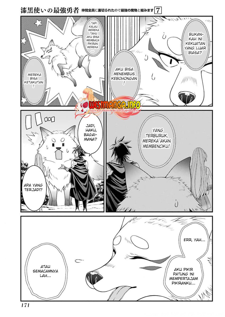 Shikkoku Tsukai no Saikyo Yusha Nakama Zen’in ni Uragira Retanode Saikyo no Mamono Chap 37 - Next Chap 38