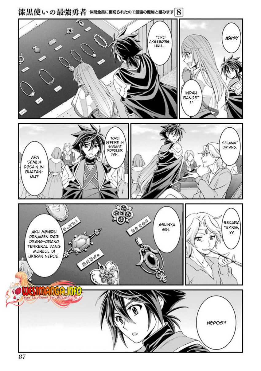 Shikkoku Tsukai no Saikyo Yusha Nakama Zen’in ni Uragira Retanode Saikyo no Mamono Chap 40 - Next Chap 41