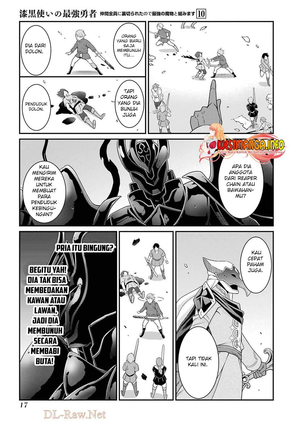 Shikkoku Tsukai no Saikyo Yusha Nakama Zen’in ni Uragira Retanode Saikyo no Mamono Chap 50 - Next Chap 51